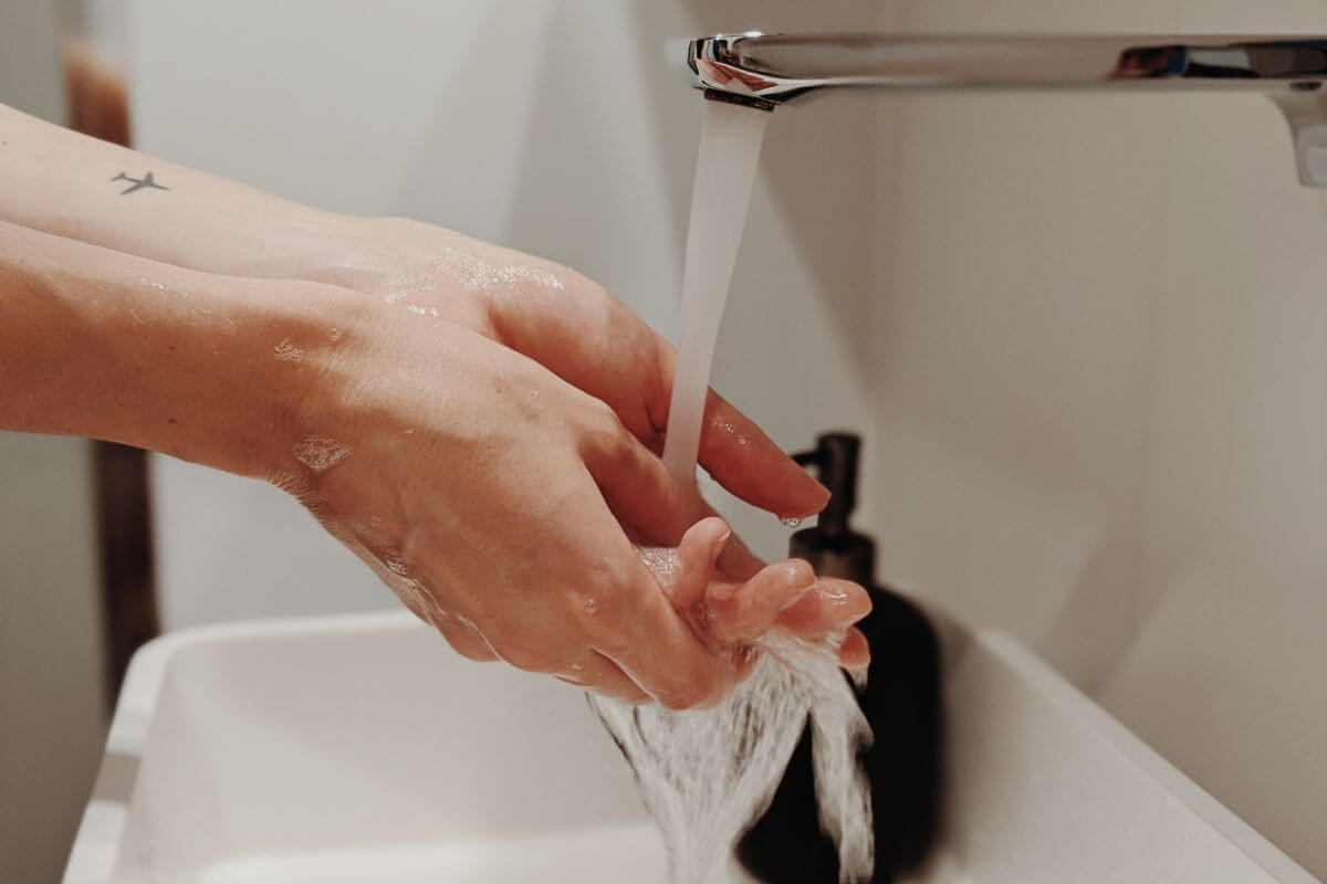 mains lavage