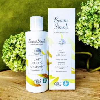 Lait corps apaisant bio efficace