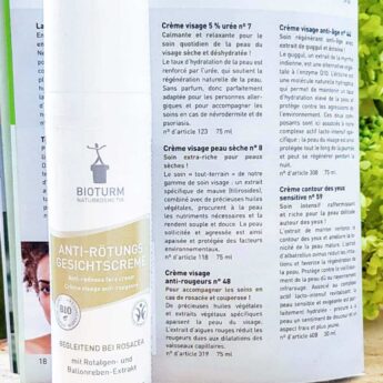 Crème visage efficace apaisante anti rougeurs