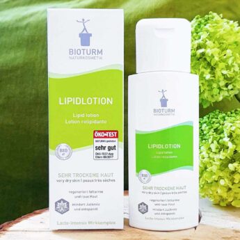 Lotion Relipidante, crème pour peau très sèche : BIOTURM