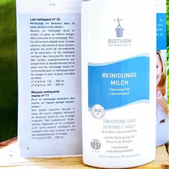 Lait nettoyant peau sèche et sensible efficace