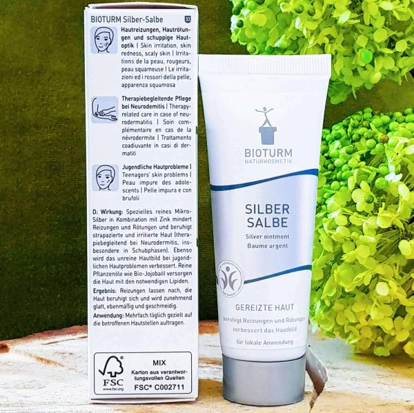 Baume crème "Argent", anti-irritations et rougeurs naturel