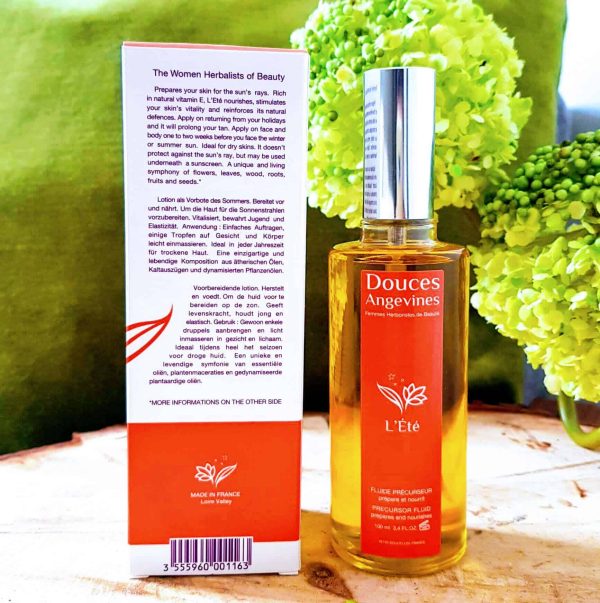 Fluide préparateur et activateur de bronzage Douces Angevines