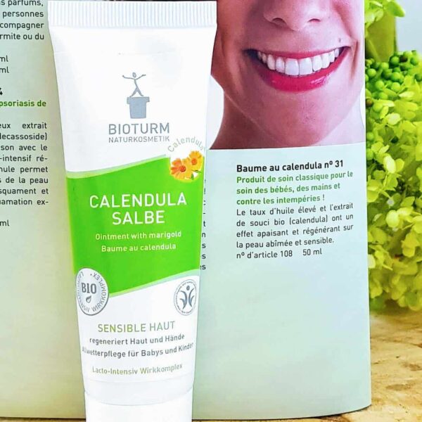 Baume crème naturelle calmant Calendula