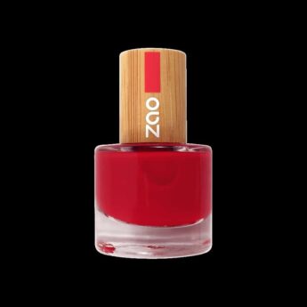 vernis à ongles bio rouge N° 650