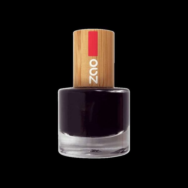 vernis à ongles noir bio N° 644