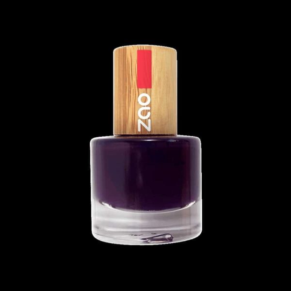 vernis à ongles prune bio N° 651