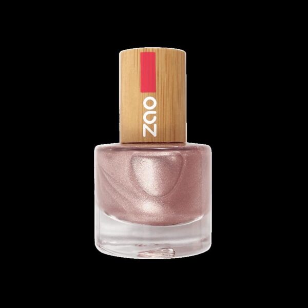 vernis à ongles champagne rosé bio N° 658