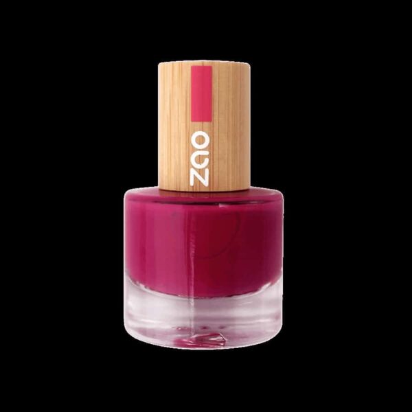 vernis à ongles framboise bio N° 663