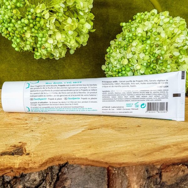 Dentifrice fraîcheur propolis bio