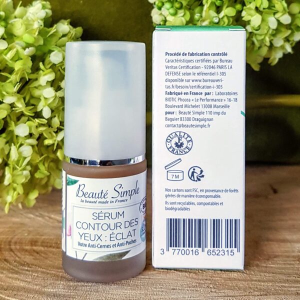 Sérum contour anti-cernes anti-poches bio