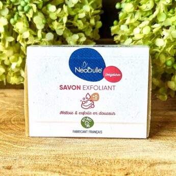 Savon exfoliant vergetures bio