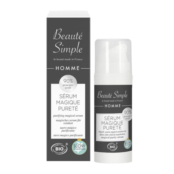 Beauté Simple : Sérum magique pureté homme